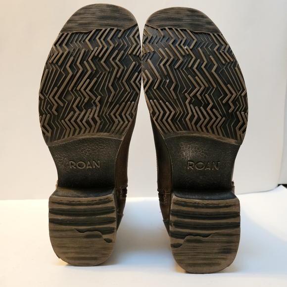 Roan by Bed Stu Colton Brown Leather Boots Size 10.5 Mens - Picture 6 of 7